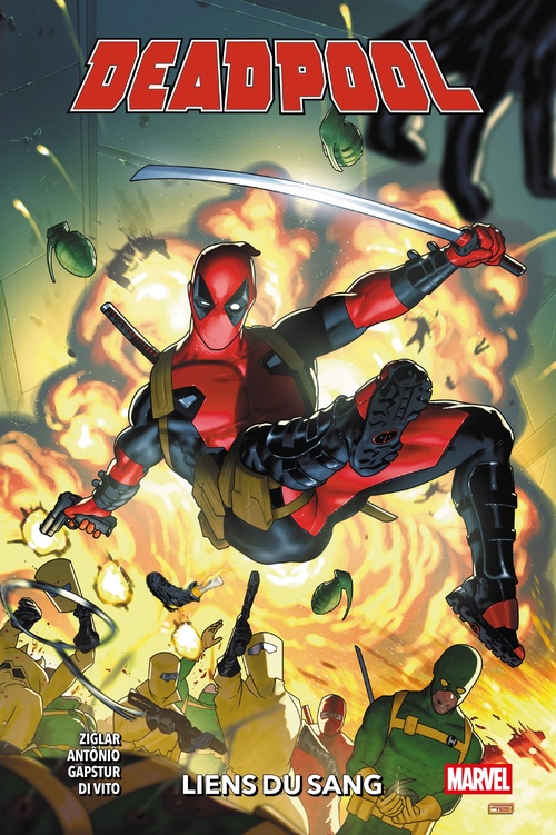 ebook cover of Deadpool (2024) T01, by Cody Ziglar, Roge Antonio, Andrea Di Vito