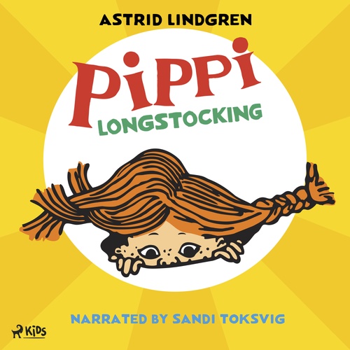 Couverture audiobook de Pippi Longstocking, de Astrid Lindgren