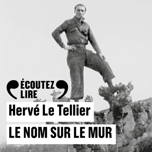 audiobook cover of Le nom sur le mur, by Hervé Le Tellier