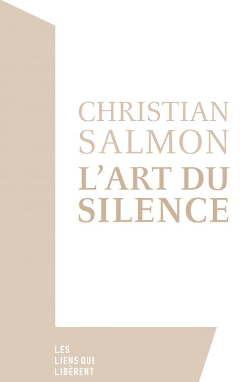 Couverture ebook de L'art du silence, de Christian Salmon