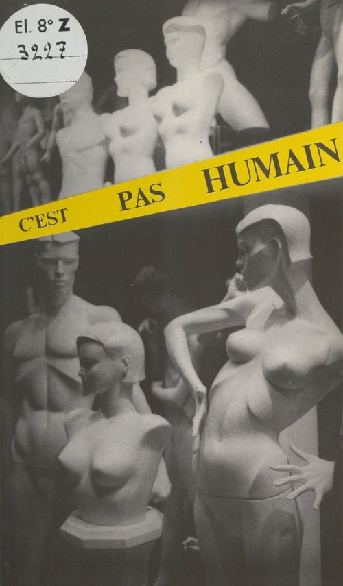 Couverture ebook de C'est pas humain, de Bernard Delattre, Herve Martin