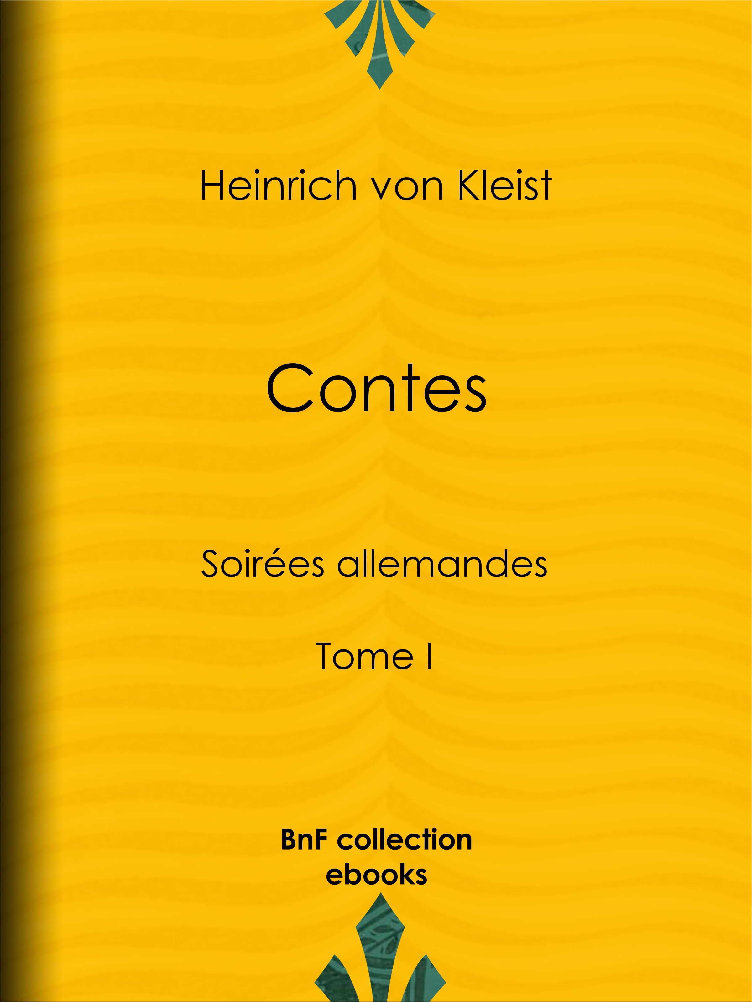 Couverture ebook de Contes, de Andrienne J. Cherbuliez, Joel Cherbuliez, Heinrich von Kleist
