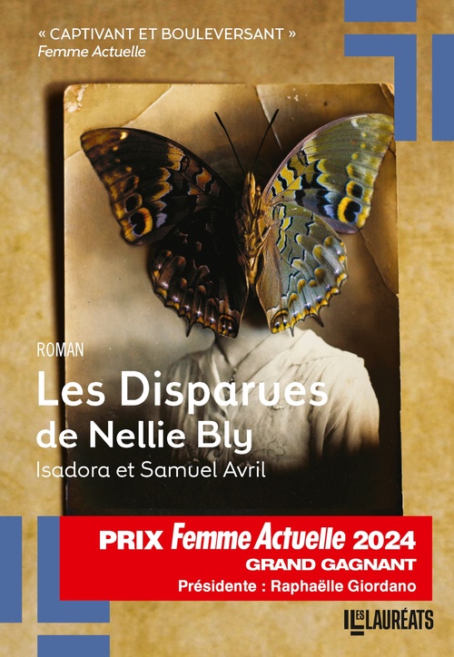 ebook cover of Les Disparues de Nellie Bly - Grand Gagnant Prix Femme Actuelle 2024, by Isadora Avril, Samuel Avril