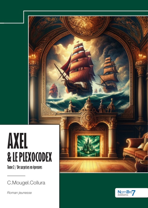 Couverture ebook de Axel & le Plexocodex - Tome II, de C.Mougel.Collura