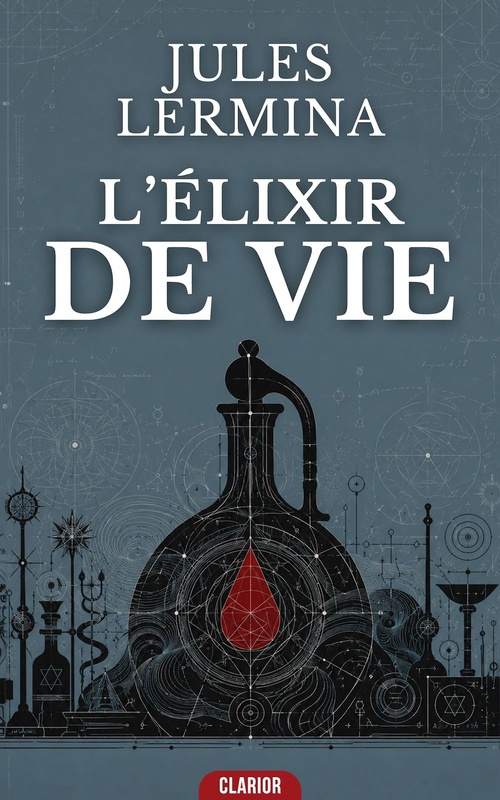 Couverture ebook de L'Élixir de vie, de Jules Lermina
