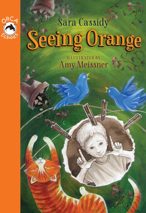 ebook cover of Seeing Orange, by Sara Cassidy