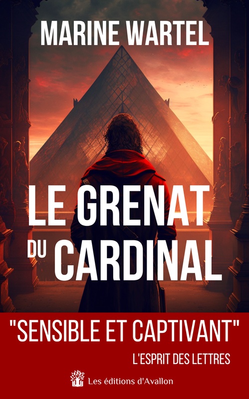 ebook cover of Le grenat du Cardinal, by Marine Wartel