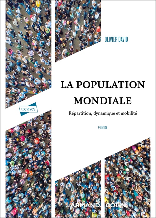 Couverture ebook de La population mondiale - 5e éd., de Olivier David