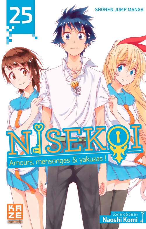 ebook cover of Nisekoi - Amours, mensonges et yakuzas ! T25, by Naoshi Komi