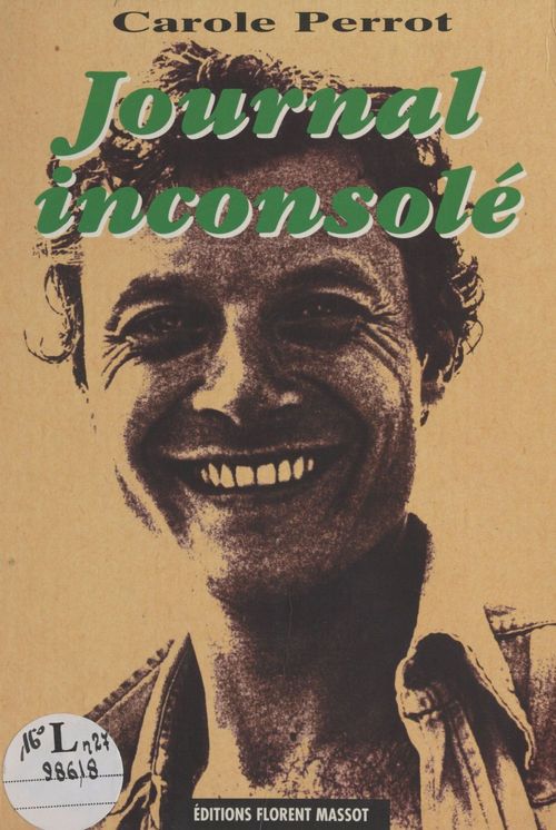Couverture ebook de Journal inconsolé, de Perrot