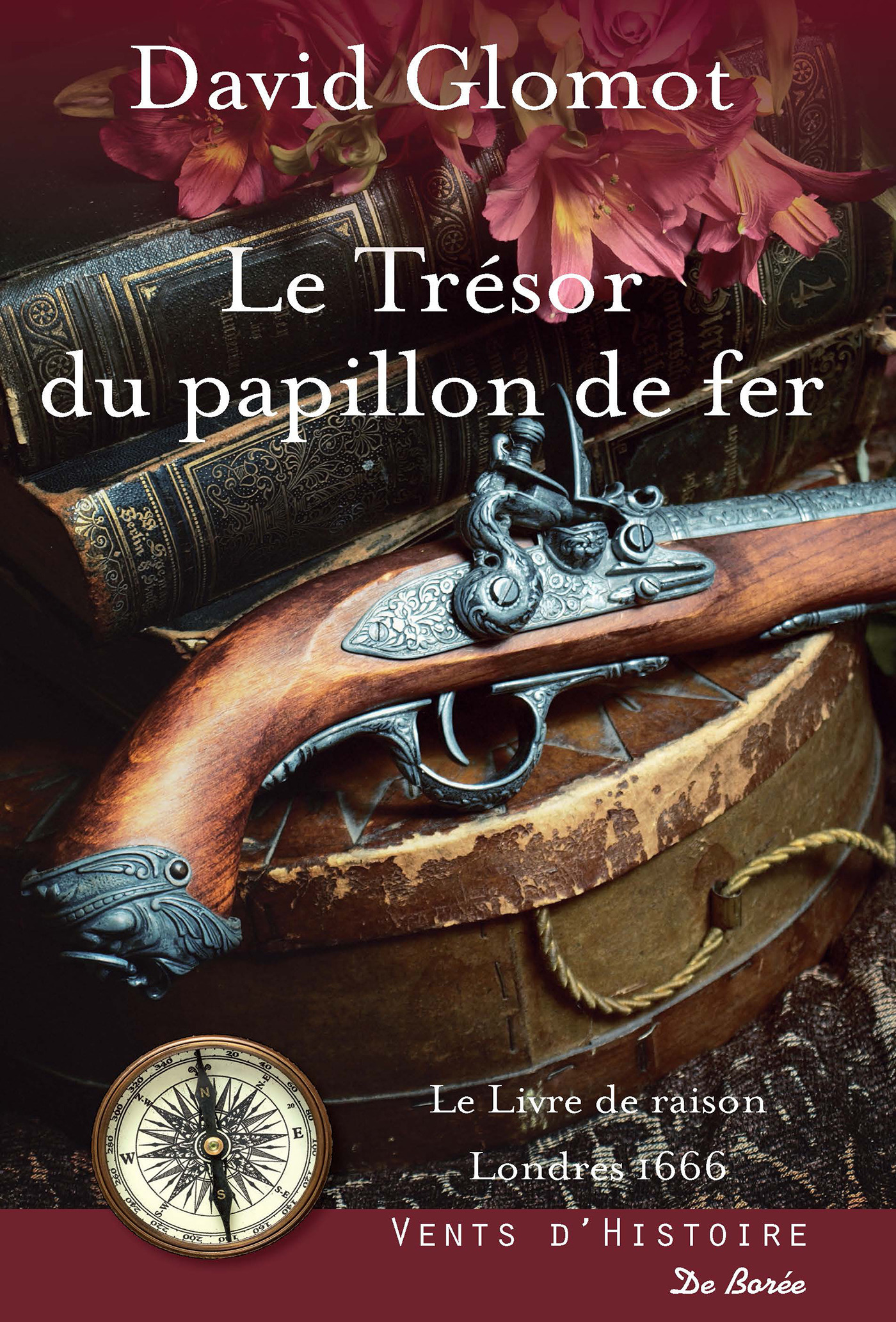 ebook cover of Le Trésor du papillon de fer, by David Glomot