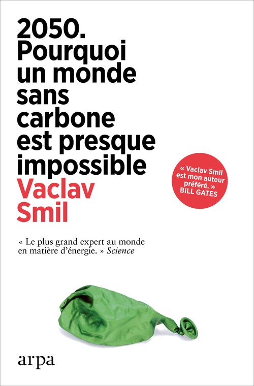 ebook cover of 2050. Pourquoi un monde sans carbone est presque impossible, by Vaclav Smil