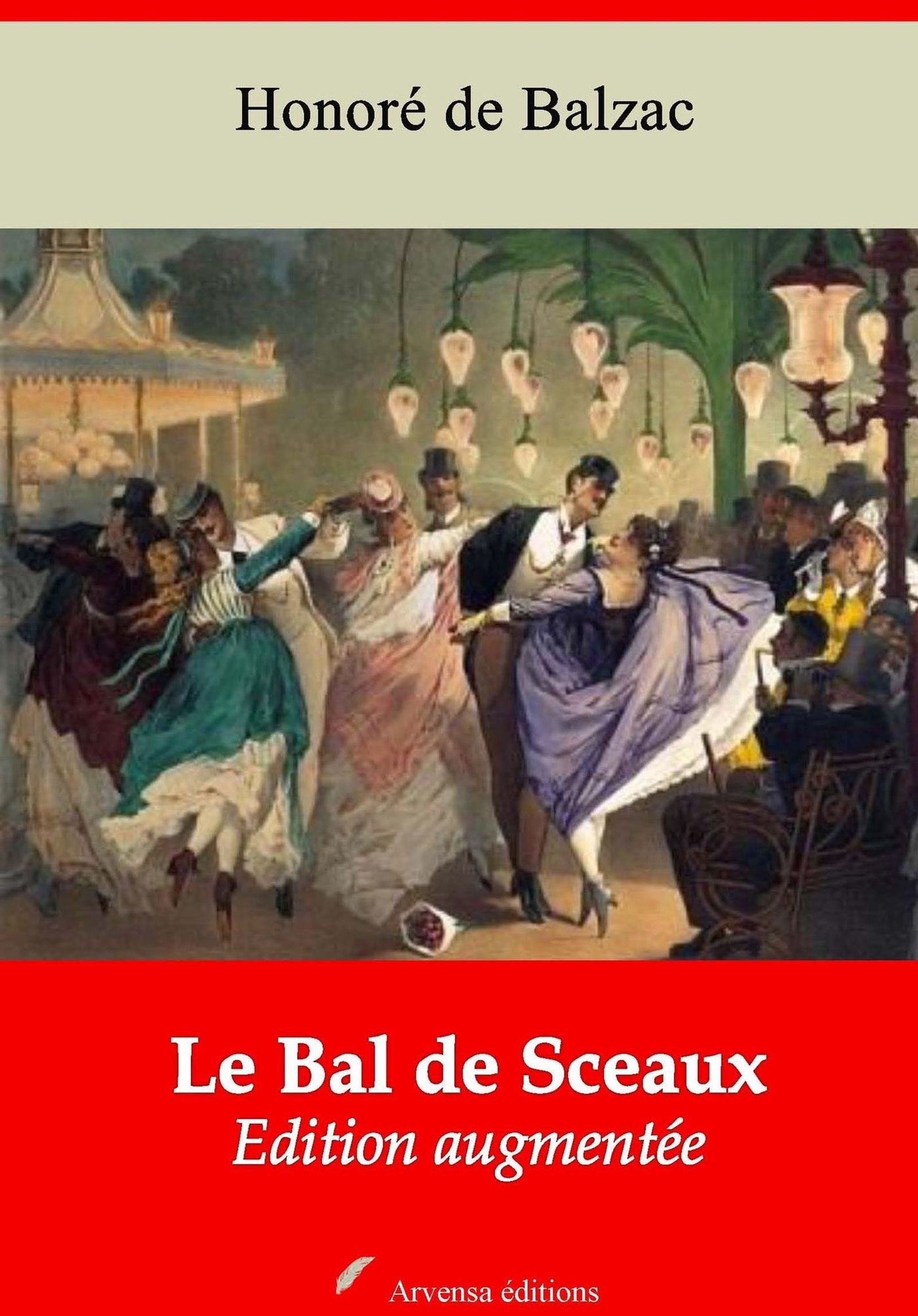 Couverture ebook de Le Bal de Sceaux - suivi d'annexes, de Honore De Balzac