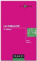 Couverture ebook de La publicité - 3e éditon, de Daniel Caumont