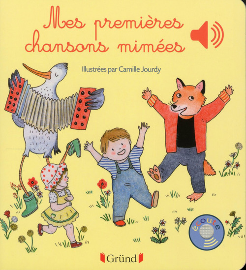 ebook cover of Mes premières chansons mimées, by Camille Jourdy