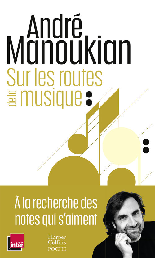 Couverture ebook de Sur les routes de la musique, de André Manoukian