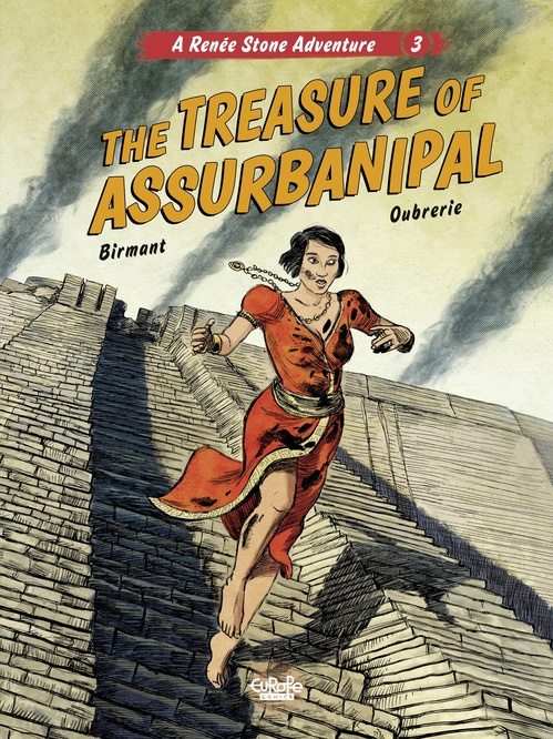 Couverture ebook de Renée Stone - Volume 3 - The Treasure of Assurbanipal, de Julie Birmant