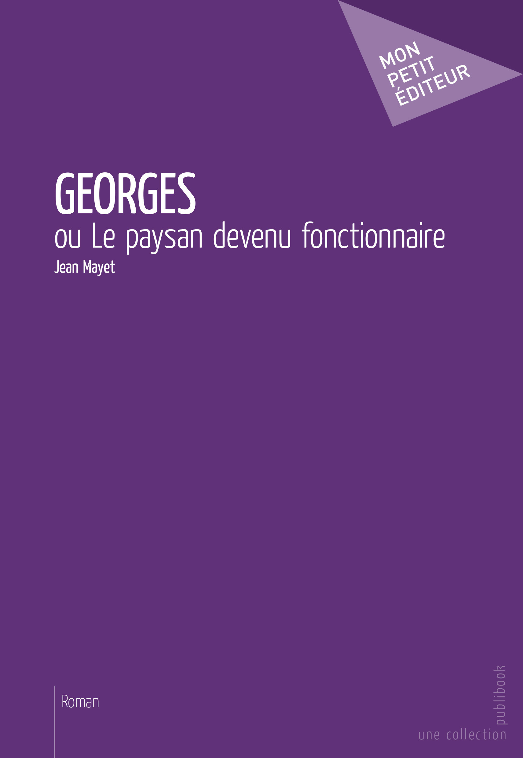 Couverture ebook de Georges, de Jean Mayet