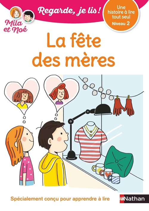 ebook cover of Une histoire à lire tout seul - La fête des mères N2, by Eric Battut, Olivia Cosneau