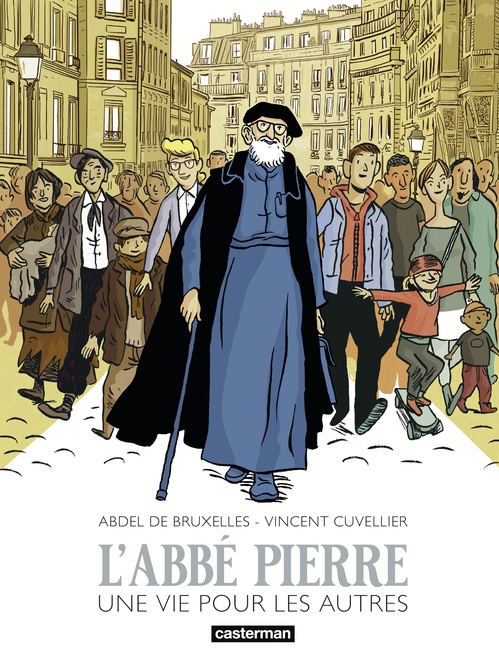 ebook cover of L'Abbé Pierre, by Vincent Cuvellier, Abdel de Bruxelles