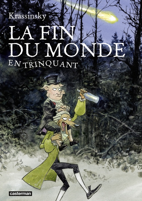 ebook cover of La Fin du monde en trinquant, by Jean-Paul Krassinsky