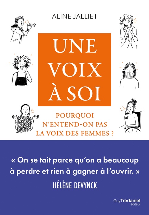 Couverture ebook de Une voix à soi - Pourquoi n'entend-on pas la voix des femmes, de Aline Jalliet