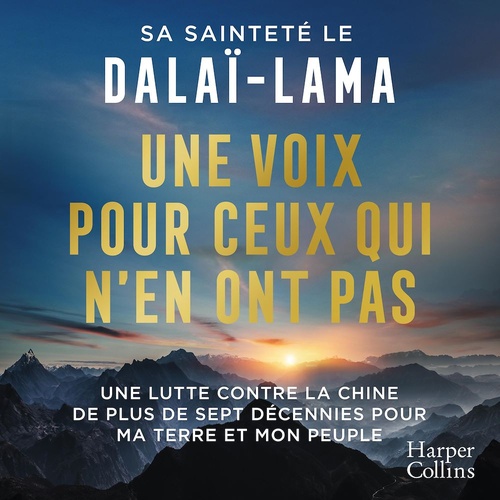 audiobook cover of Une voix pour ceux qui n'en ont pas, by Dalaï-Lama