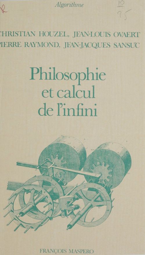 Couverture ebook de Philosophie et calcul de l'infini, de Pierre Raymond