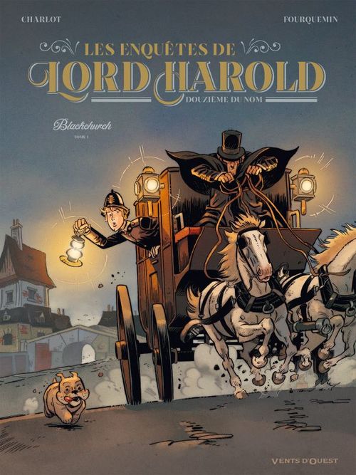 Couverture ebook de Les Enquêtes de Lord Harold, douzième du nom - Tome 01, de Xavier Fourquemin