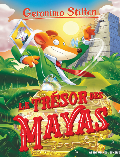 Couverture ebook de Le Trésor des Mayas, de Geronimo Stilton