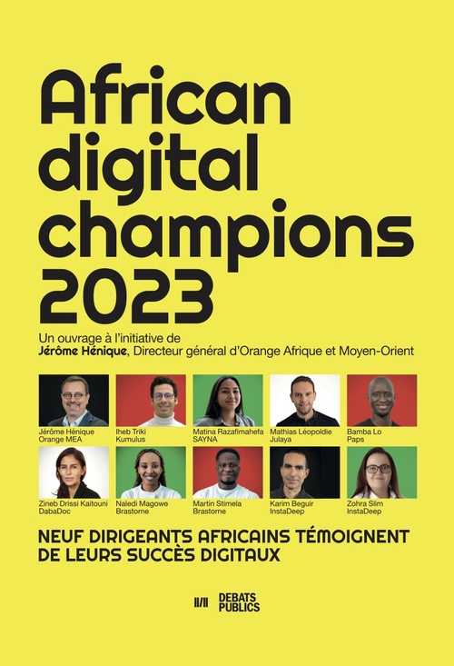 ebook cover of African digital champions 2023, by Jérôme Hénique