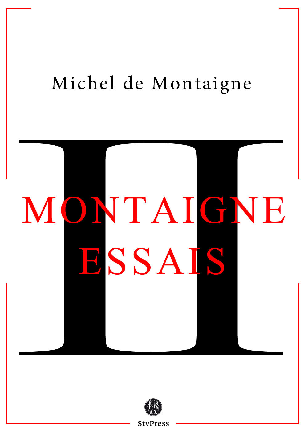 ebook cover of Essais, by Michel de Montaigne