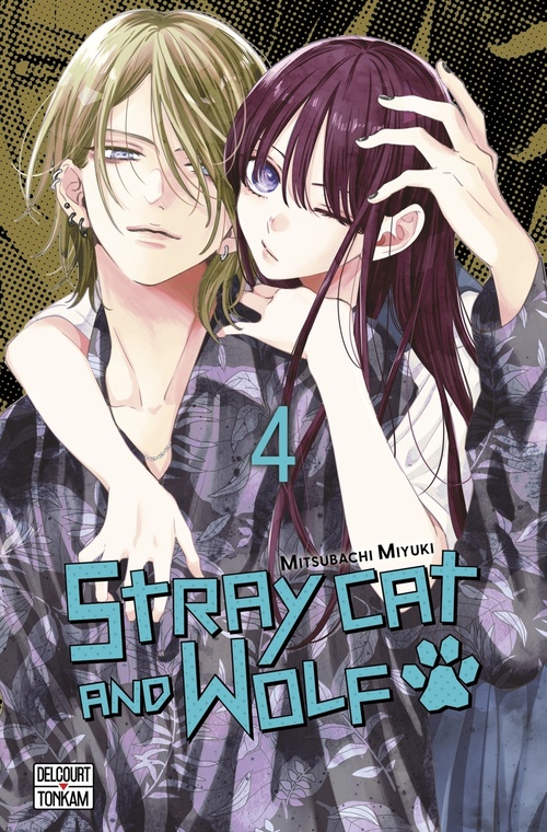 Couverture ebook de Stray cat and wolf T04, de Miyuki Mitsubachi
