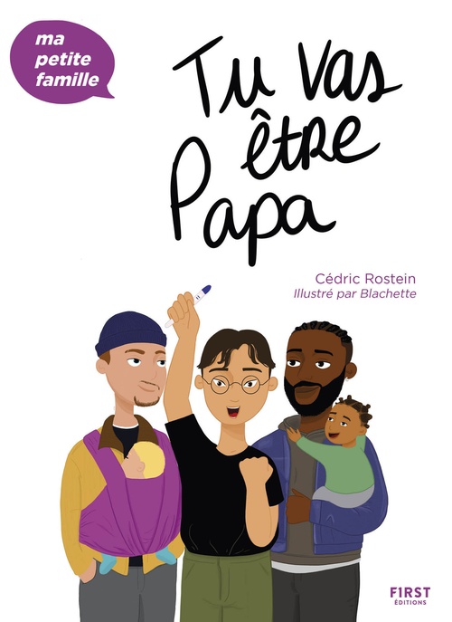 Couverture ebook de Tu vas être papa, de Cédric Rostein