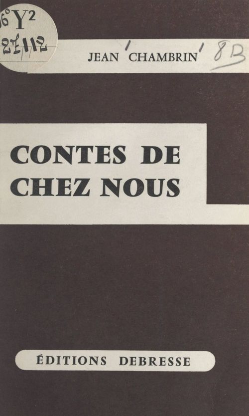 ebook cover of Contes de chez nous, by Jean Chambrin