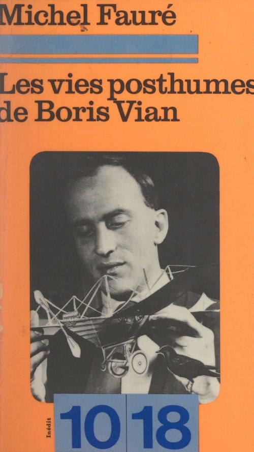 Couverture ebook de Les vies posthumes de Boris Vian, de Michel Faure