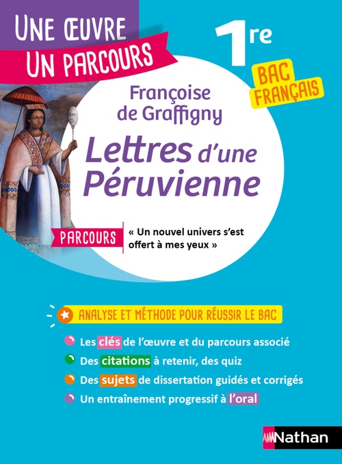 Couverture ebook de Lettres d'une Péruvienne, de Françoise de Graffigny