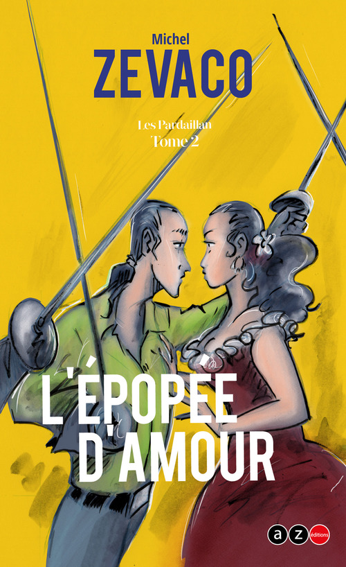 ebook cover of L'Épopée d'amour, by Michel Zévaco