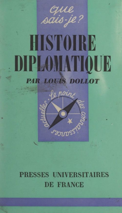 Couverture ebook de Histoire diplomatique, de Louis Dollot
