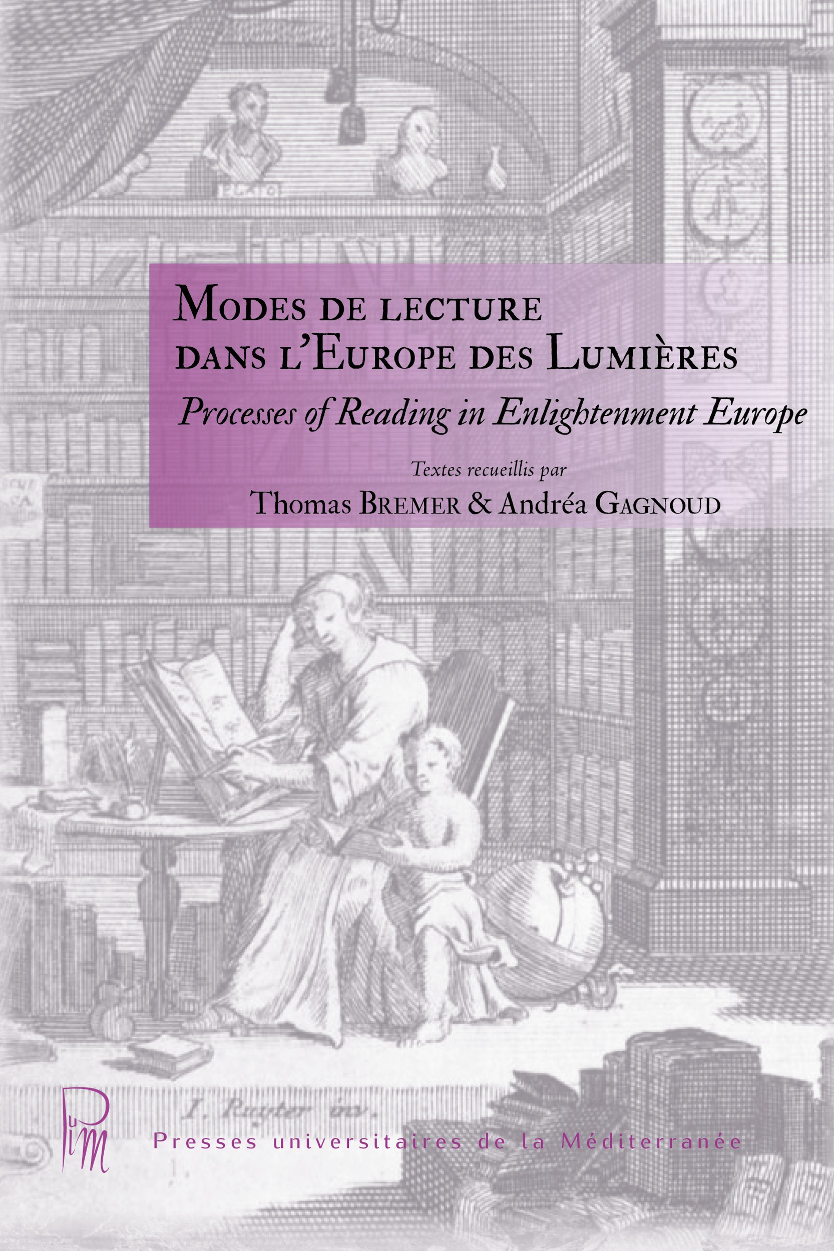 ebook cover of Modes de lecture dans l´Europe des Lumières, by