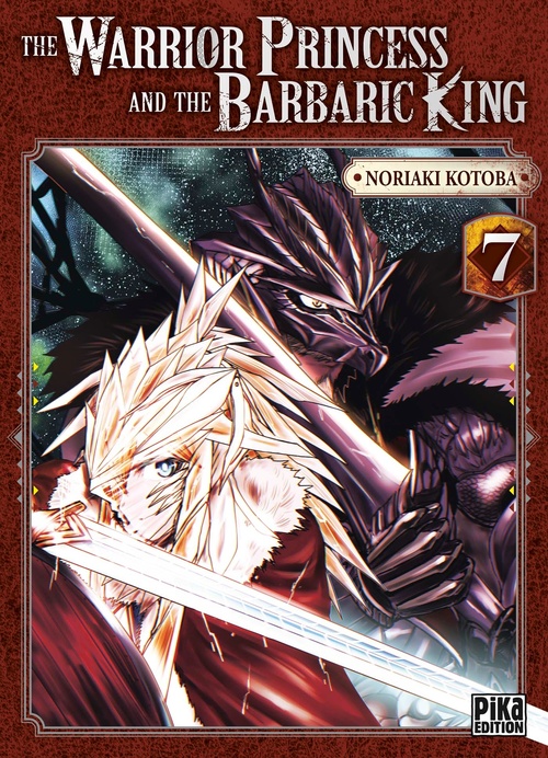 Couverture ebook de The Warrior Princess and the Barbaric King T07, de Noriaki Kotoba