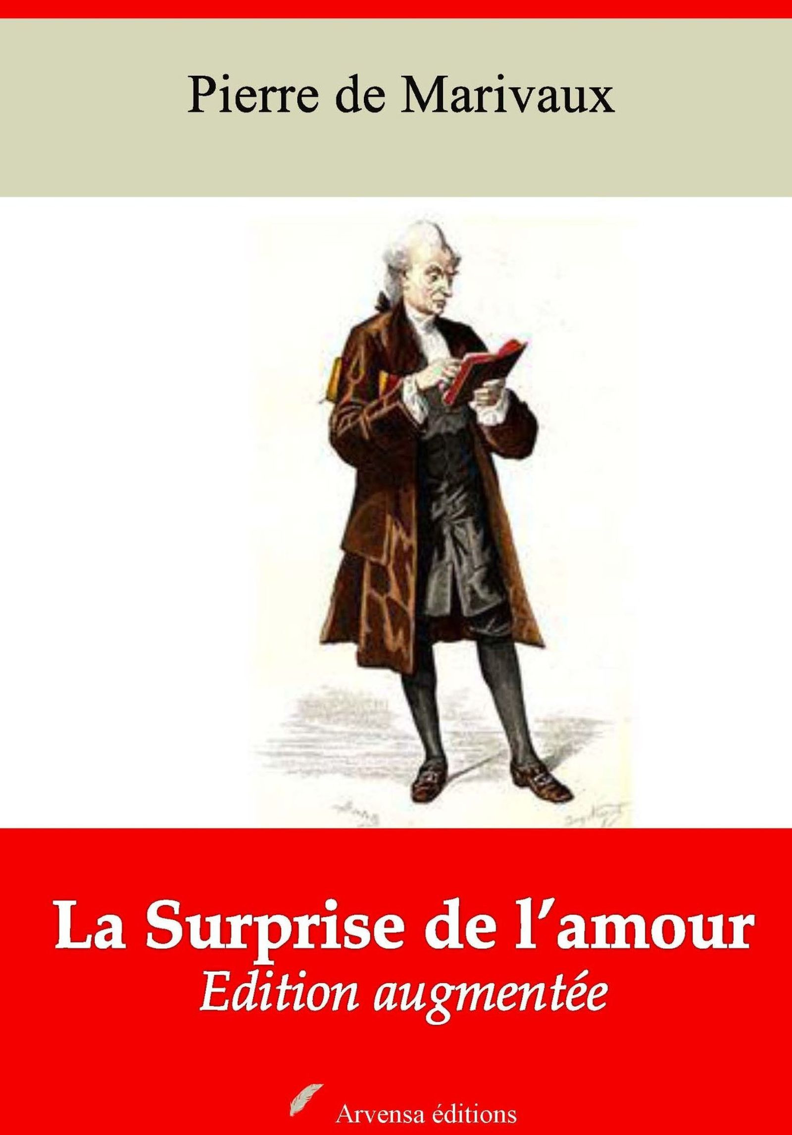 Couverture ebook de La Surprise de l´amour - suivi d'annexes, de Pierre De Marivaux