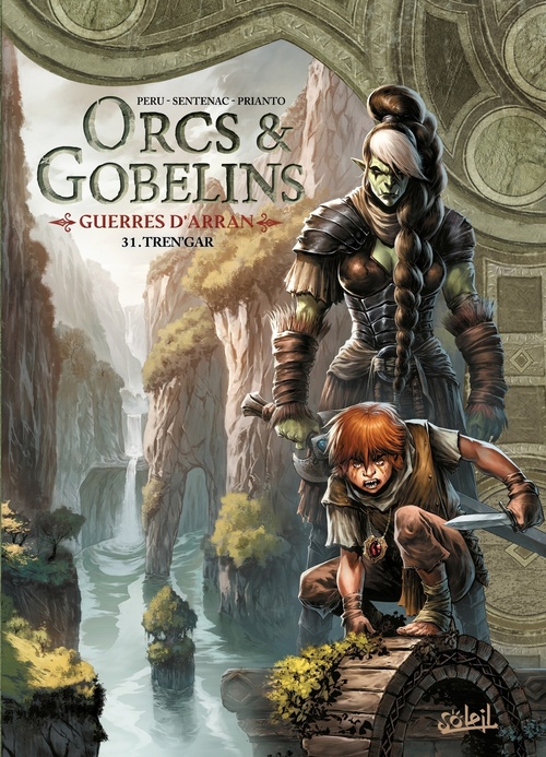 ebook cover of Orcs et Gobelins T31 - Guerres d'Arran - Tren'gar, by Olivier Peru
