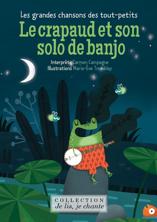 Couverture ebook de Le crapaud et son solo de banjo (Contenu enrichi), de Domaine public