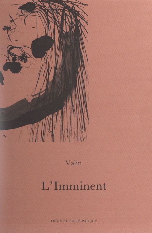 Couverture ebook de L'imminent, de Jean-Claude Valin