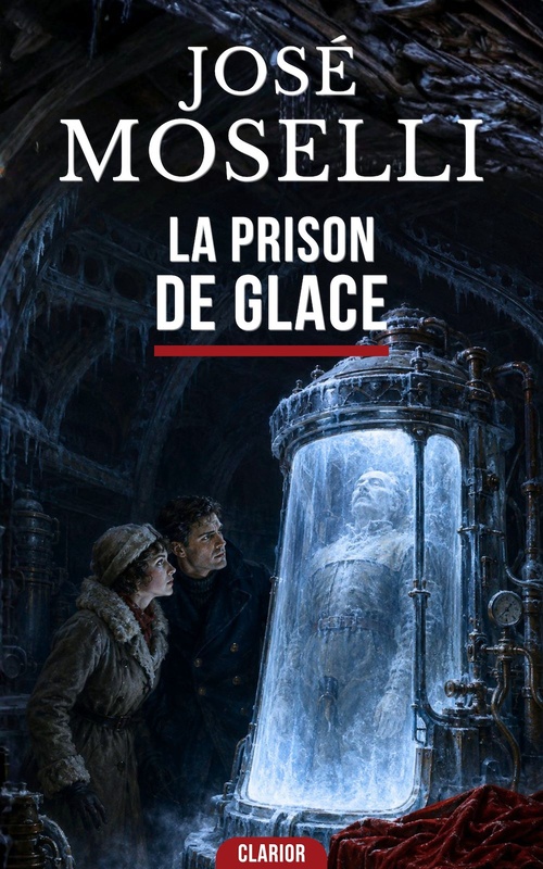 Couverture ebook de La prison de glace, de José Moselli