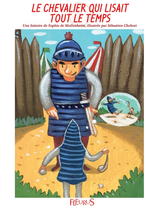 ebook cover of Le chevalier qui lisait tout le temps, by Sophie de Mullenheim