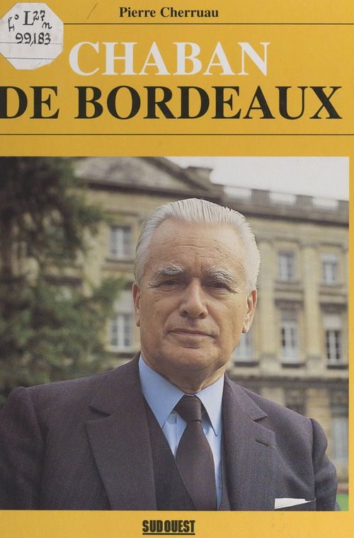 Couverture ebook de Chaban de Bordeaux, de Pierre Cherruau