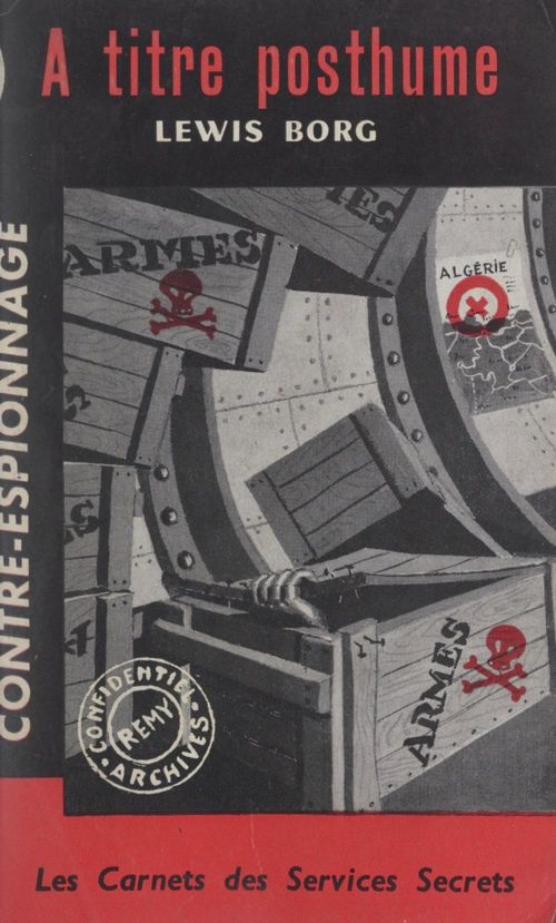Couverture ebook de À titre posthume..., de Lewis Borg
