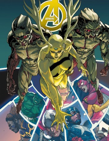 Couverture ebook de Avengers (2013) T03, de Jonathan Hickman, Nick Spencer, Mike Deodato, Stefano Caselli